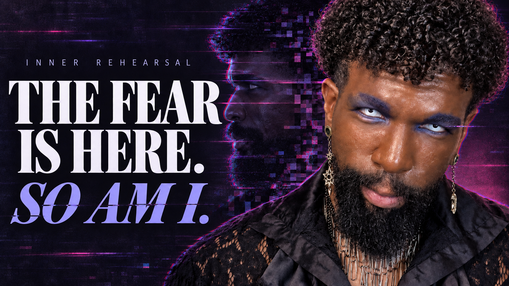 Archalon with the words 'The fear is here. So am I.'